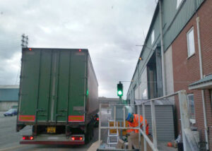 Traffic signalling for busy port