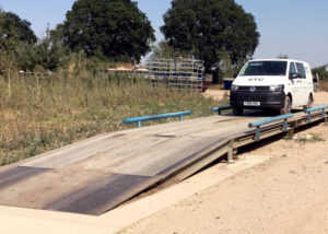 The finished weighbridge